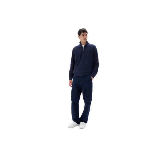 Regular Mock-Neck Sweatshirt
