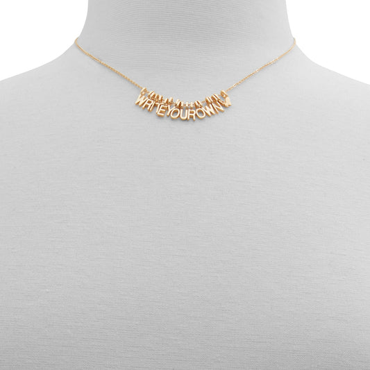 Writeyourown Necklace