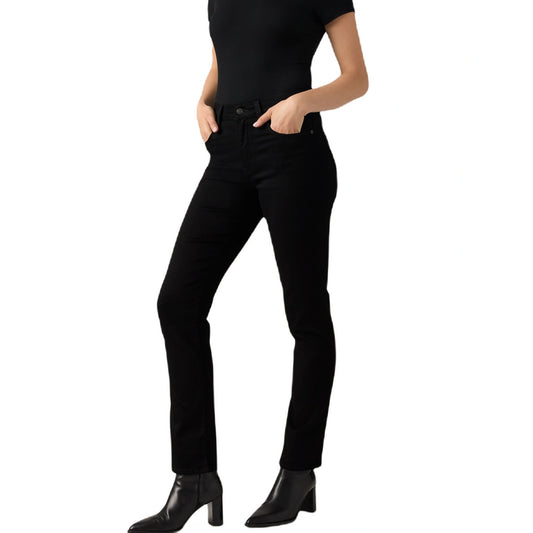 High Rise Straight Jeans