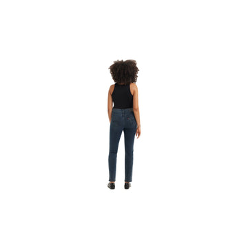 High Rise Straight Jeans
