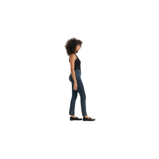 High Rise Straight Jeans
