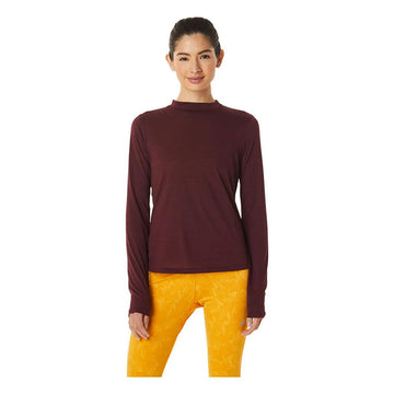 Runkoyo Mock Neck Ls Top
