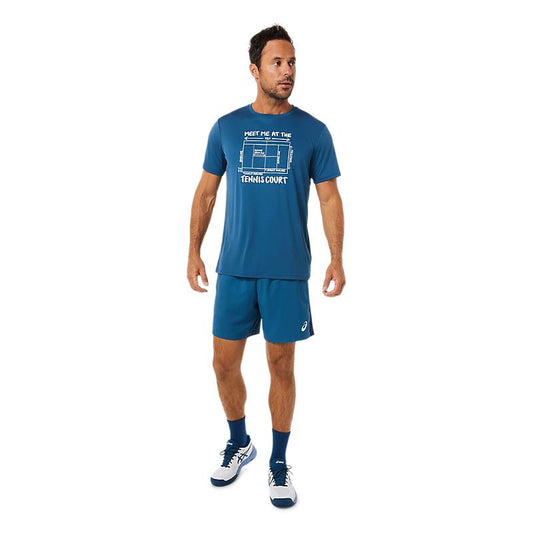 Men Court Color Block Short