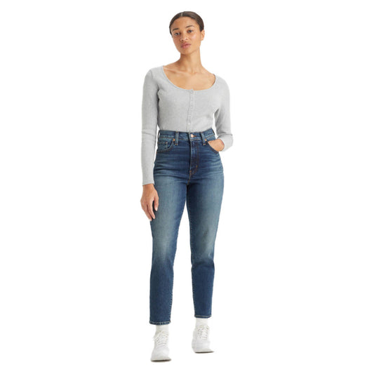 High Waisted Mom Jean