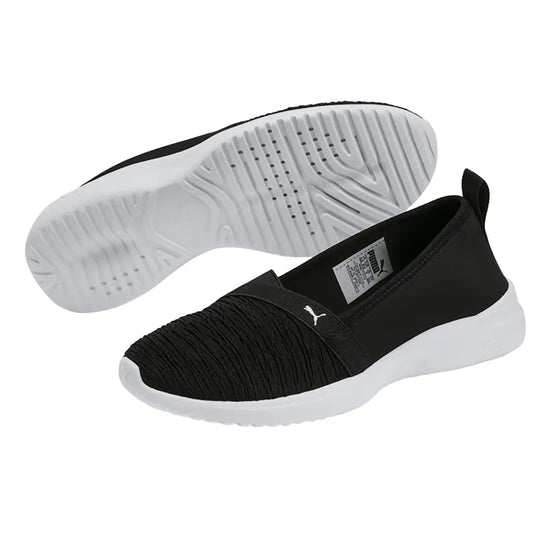 ADELINA PUMA BLACK-PUMA SILVER