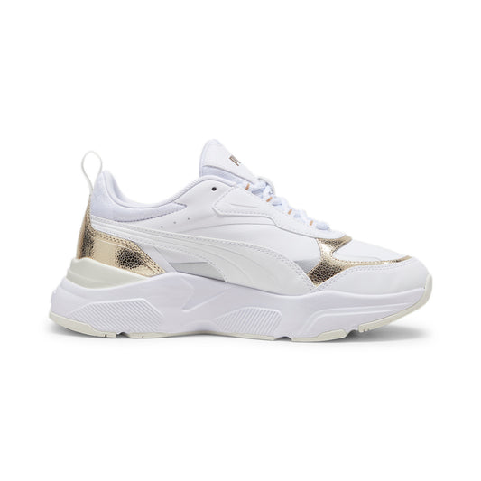 CASSIA METALLIC SHINE PUMA WHITE-PUMA GO
