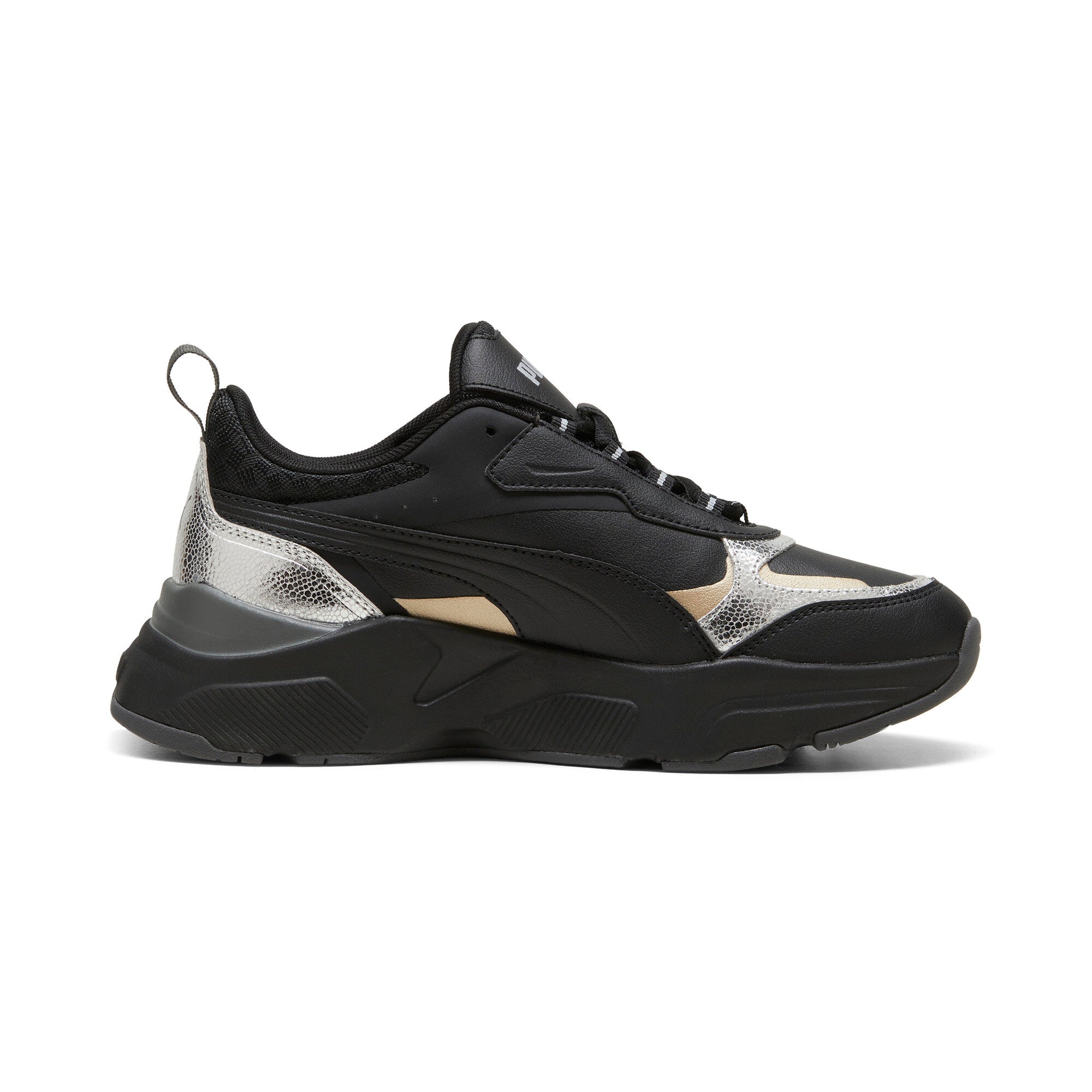 CASSIA METALLIC SHINE PUMA BLACK-PUMA SI