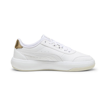 TORI METALLIC SHINE PUMA WHITE-PUMA GOLD