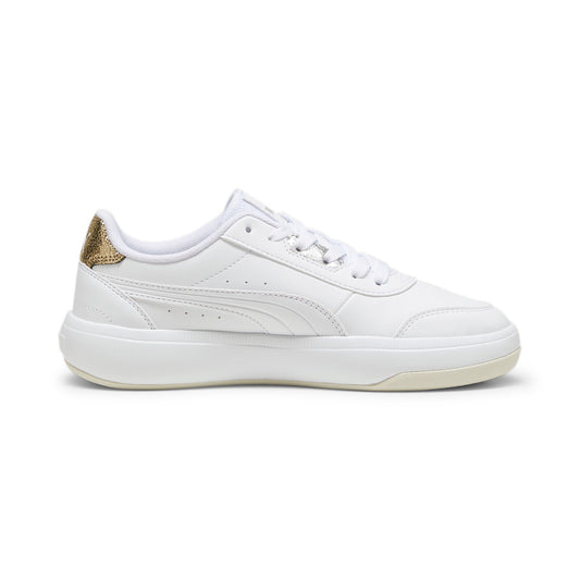TORI METALLIC SHINE PUMA WHITE-PUMA GOLD