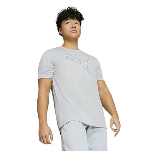 PERFORMANCE CAT TEE M Silver Mist