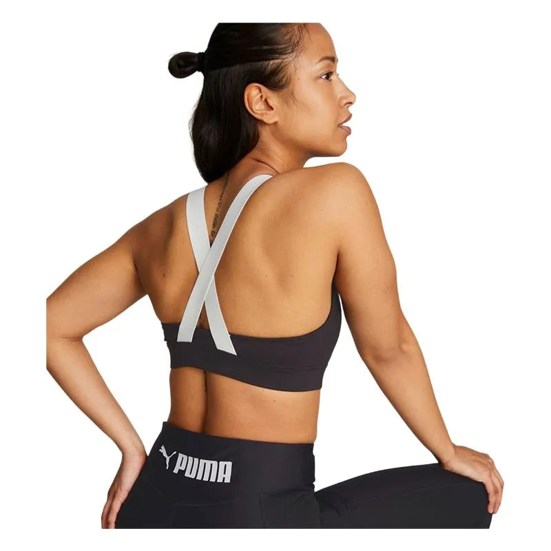 MID IMPACT PUMA FIT BRA PUMA BLACK