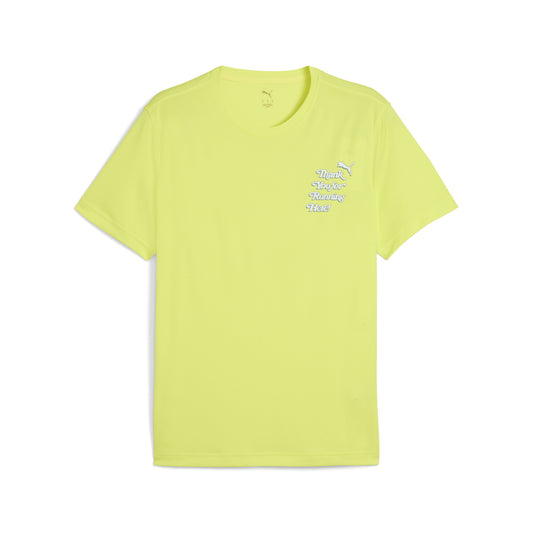 GRAPHICS Slogan Running Tee Men