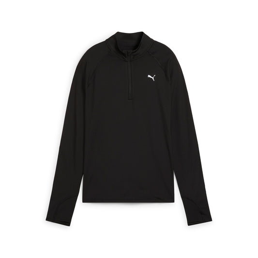 RUN VELOCITY CLOUDSPUN Quarter-Zip Top Women