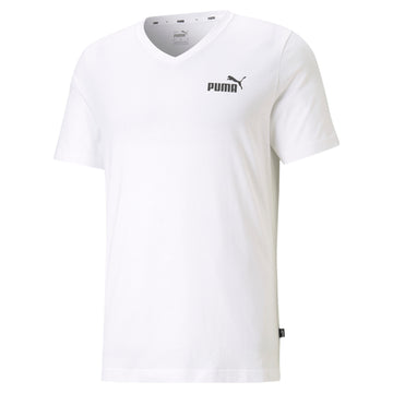 ESS V Neck Tee Puma White
