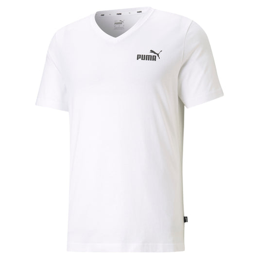 ESS V Neck Tee Puma White