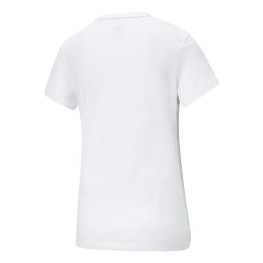 ESS Small Logo Tee Puma White