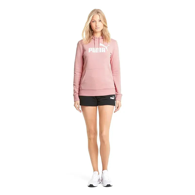 ESS LOGO HOODIE TR BRIDAL ROSE
