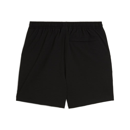 WARDROBE Essentials Seersucker Relaxed Shorts 6 Men
