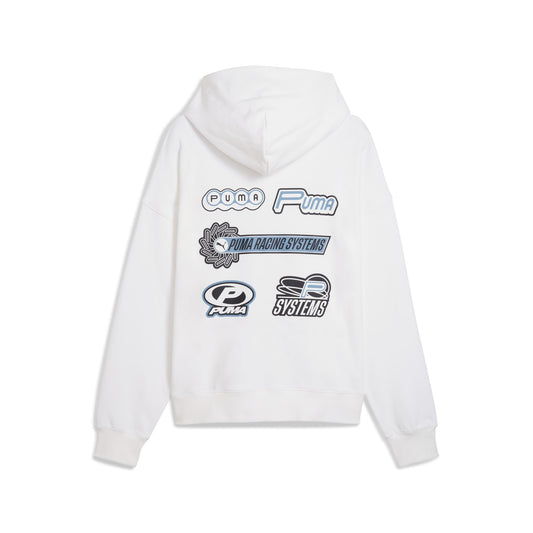 FUTURE.PUMA.ARCHIVE Graphic Boxy Hoodie Unisex