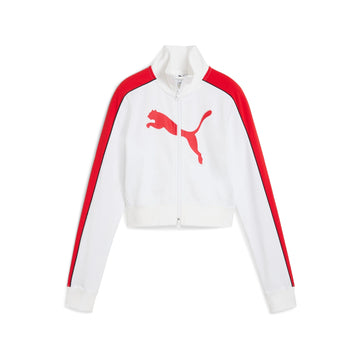 جاكيت رياضية قصيرة ومحددة القوام للنساء من تشكيلة FUTURE.PUMA.ARCHIVE T7