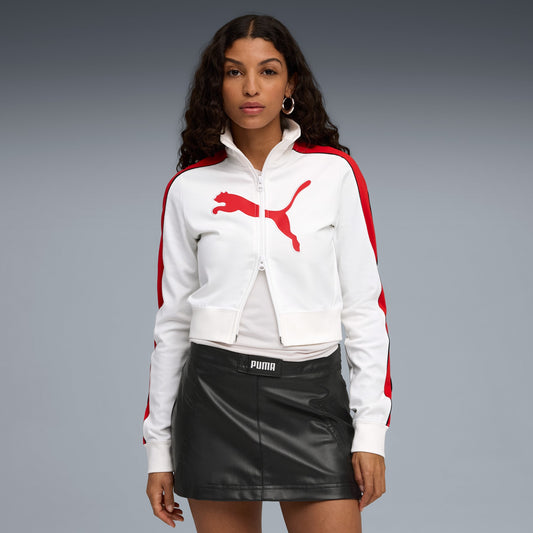 FUTURE.PUMA.ARCHIVE T7 Slim Cropped Track Jacket Women