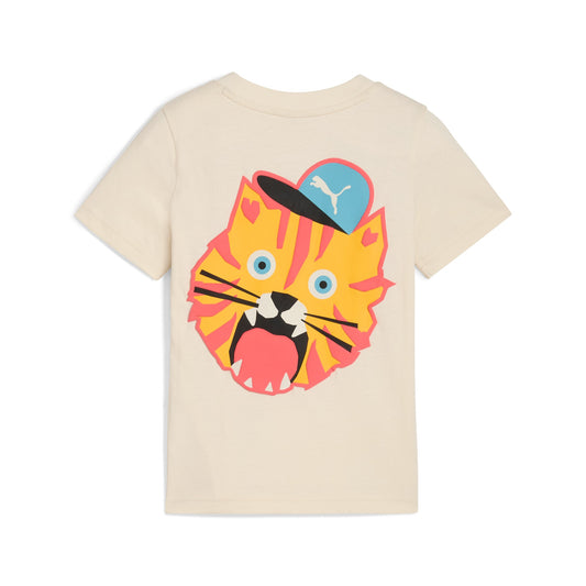 Moody Cat Graphic T-shirt I Kids