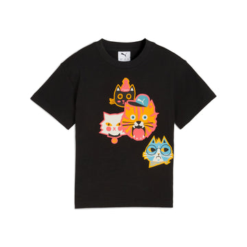 Moody Cat Graphic T-shirt II Kids