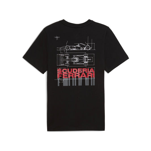 Scuderia Ferrari Sportswear Car Graphic Tee Men