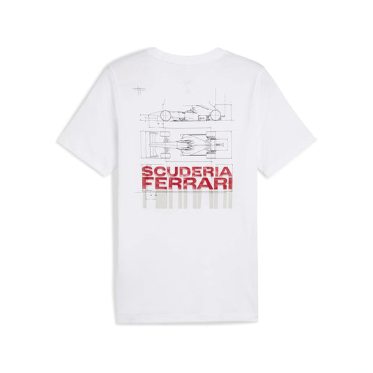 Scuderia Ferrari Sportswear Car Graphic Tee Men