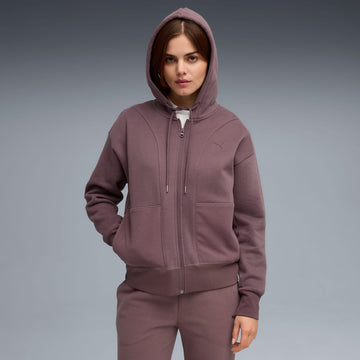 HER Relaxed Full-Zip Hoodie Women