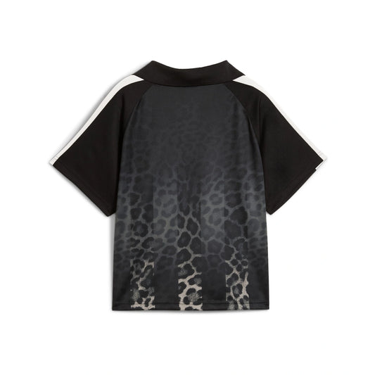 T7 Leo Luxe Relaxed Football Jersey Women