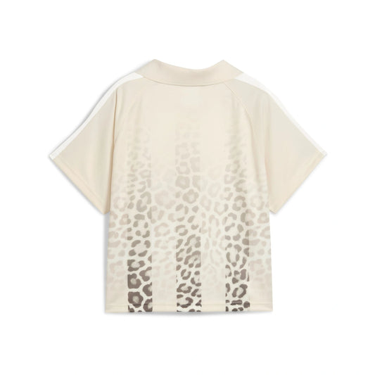 T7 Leo Luxe Relaxed Football Jersey Women