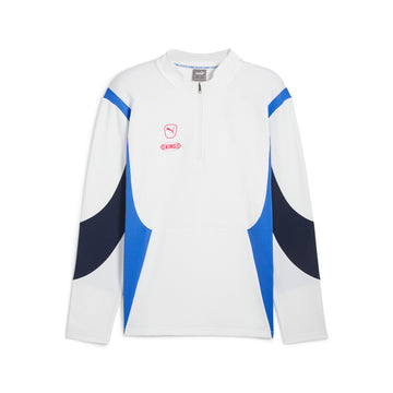 King Pro Mock Neck Quarter-Zip Pullover Sweatshirt