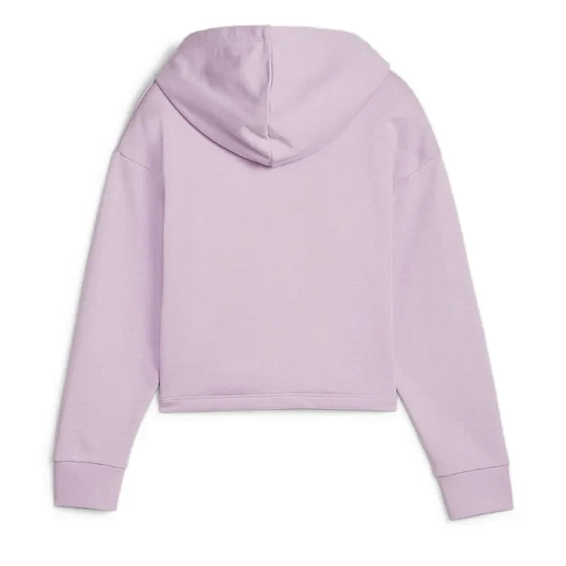 ESS+ 2COLOR LOGO Short Length Hoodie TR G