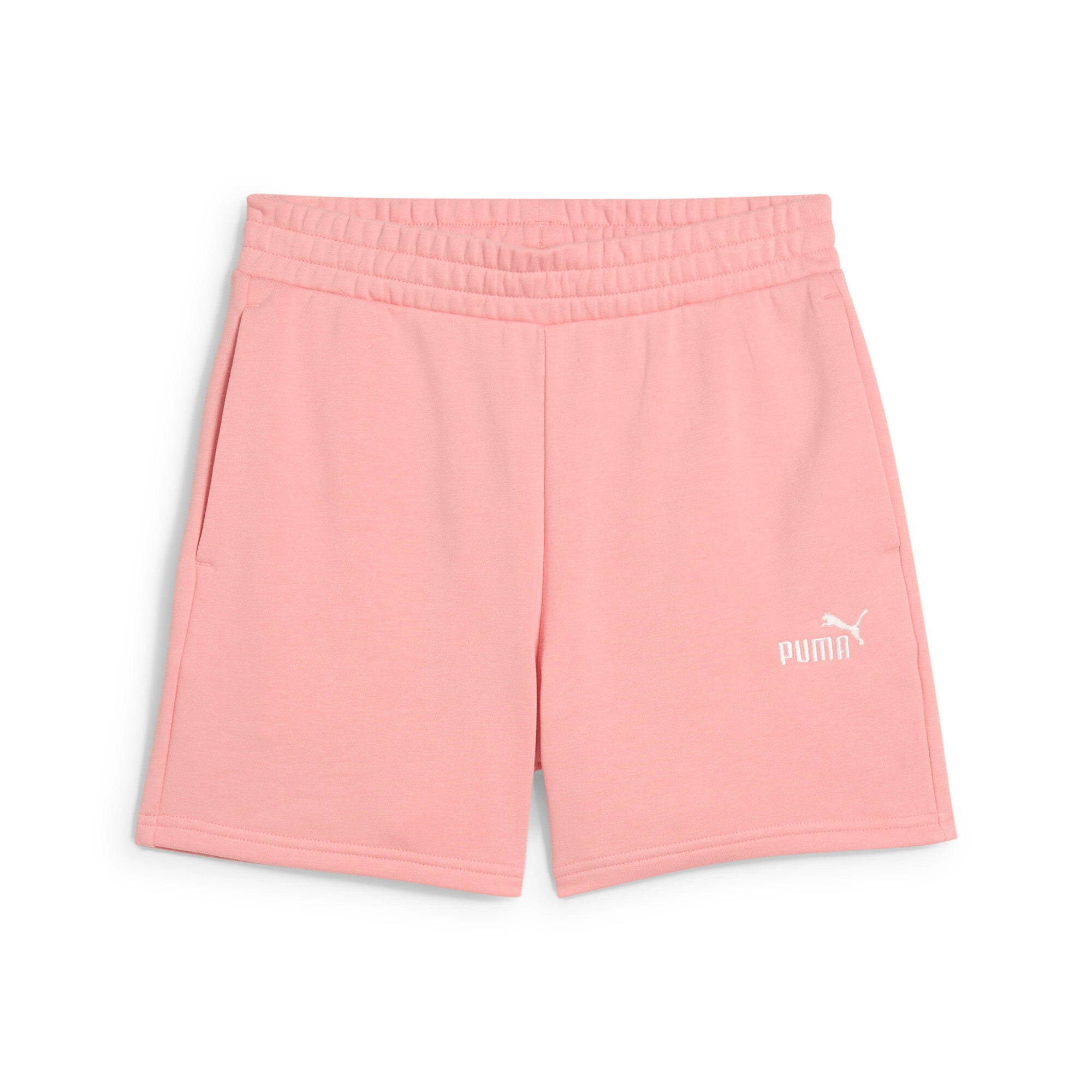 ESS Small No. 1 Logo 5'' High-Waist Shorts Women