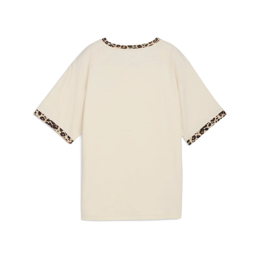 Essentials Animal Print Relaxed Tee Women