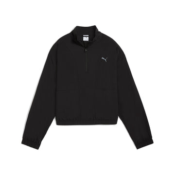 HER Relaxed Half-Zip Crew Women
