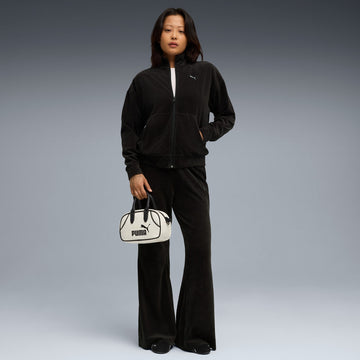 Velour Rib Relaxed Suit Women