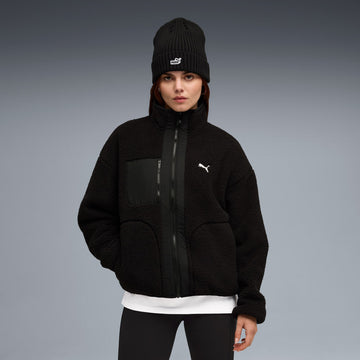 Reversible Hybrid Sherpa Jacket Women