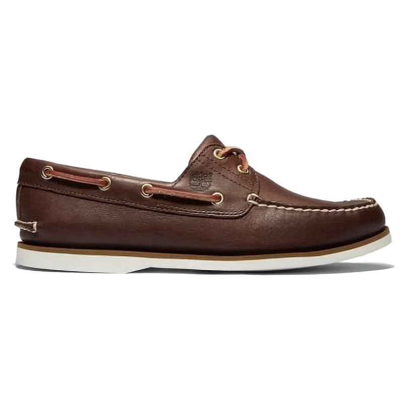 MEN'S 2 EYE BOAT SHOE BROWN