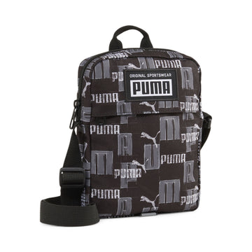 Small Men's Side Bag with Two Zippers