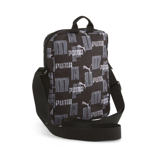 Small Men's Side Bag with Two Zippers