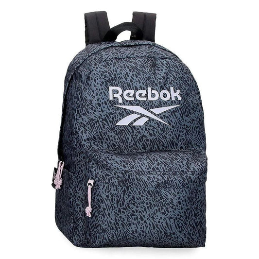 MOCHILA 44CM. REEBOK LEOPART NEGRO