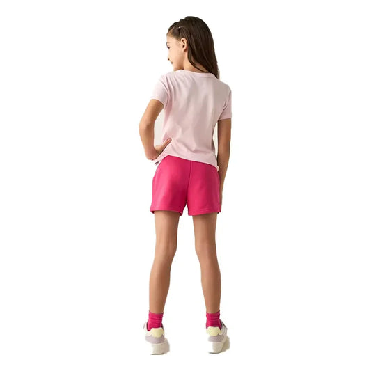 Logo Tee & Shorts Set G Whisp Of Pink