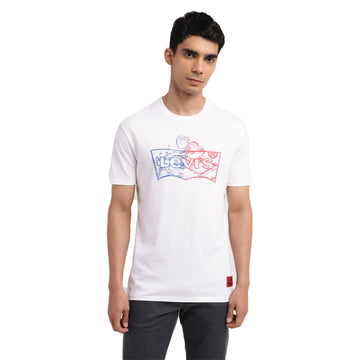 Men's Brand Logo Slim Fit T-shirt