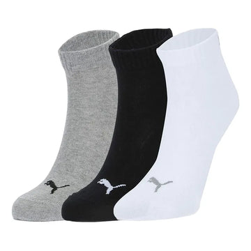 PUMA UNISEX QUARTER PLAIN 3P GREY/WHITE/