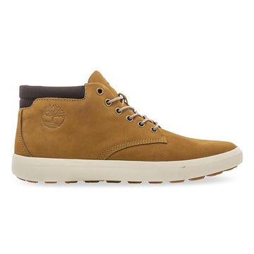 ASHWOOD PARK LEATHER CHUKKA FOR MEN IN YELLOW