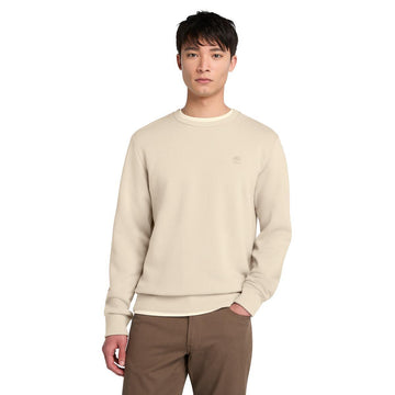 Oyster River Chest Logo Brushback Crew Neck
