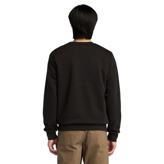 Oyster River Chest Logo Brushback Crew Neck