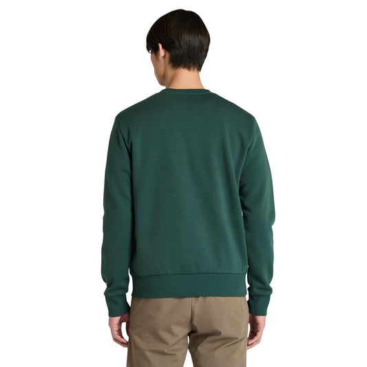 Oyster River Chest Logo Brushback Crew Neck